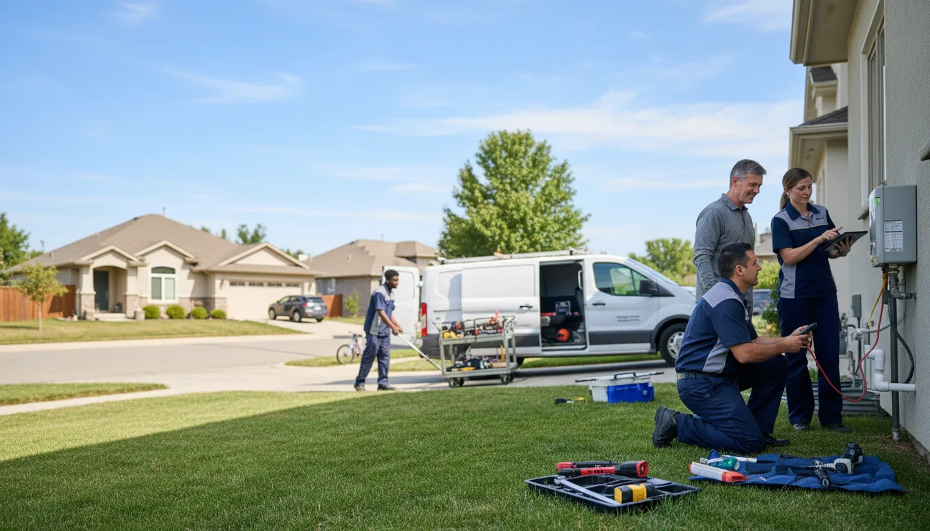 Tankless water heater service in Ira, IA